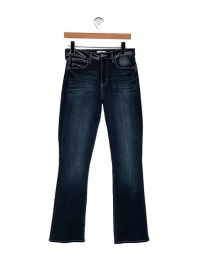Pre-owned L'agence High-rise Flared Jeans W/ Tags In Blue
