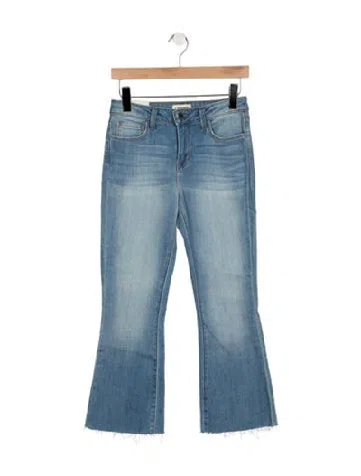 Pre-owned L'agence High-rise Flared Jeans W/ Tags In Blue