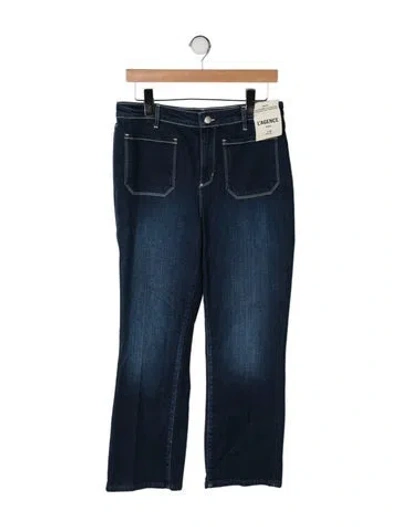 Pre-owned L'agence High-rise Flared Jeans W/ Tags In Blue