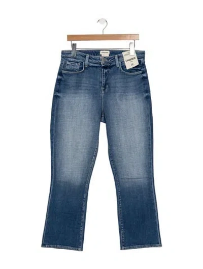 Pre-owned L'agence High-rise Flared Jeans W/ Tags In Blue