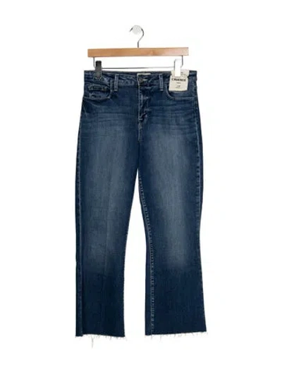Pre-owned L'agence High-rise Flared Jeans W/ Tags In Blue