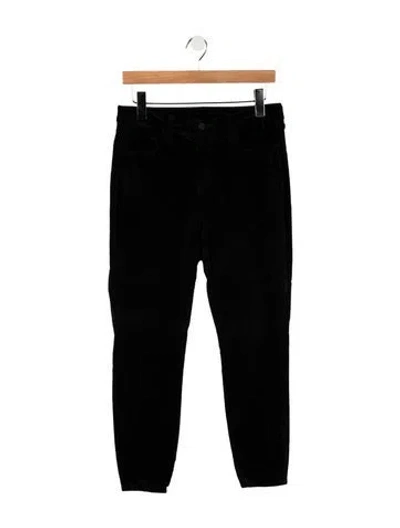 Pre-owned L'agence High-rise Skinny Leg Jeans In Black