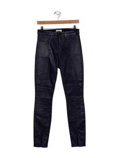 Pre-owned L'agence High-rise Skinny Leg Jeans In Blue