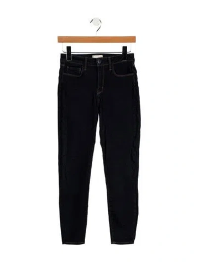 Pre-owned L'agence High-rise Skinny Leg Jeans In Blue