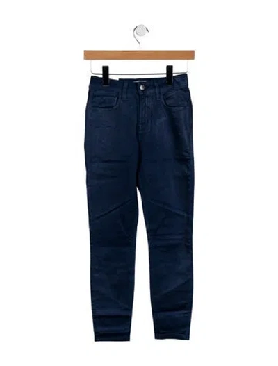 Pre-owned L'agence High-rise Skinny Leg Jeans In Blue