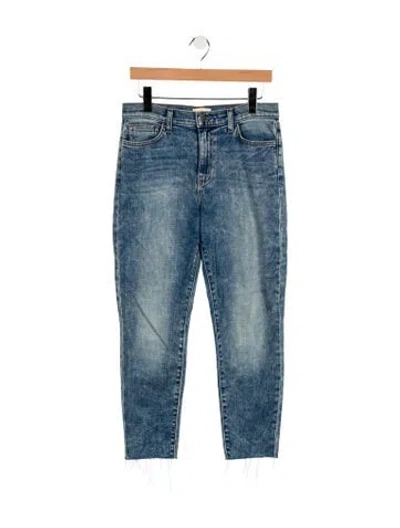 Pre-owned L'agence High-rise Skinny Leg Jeans In Blue