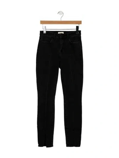 Pre-owned L'agence High-rise Skinny Leg Jeans In Blue