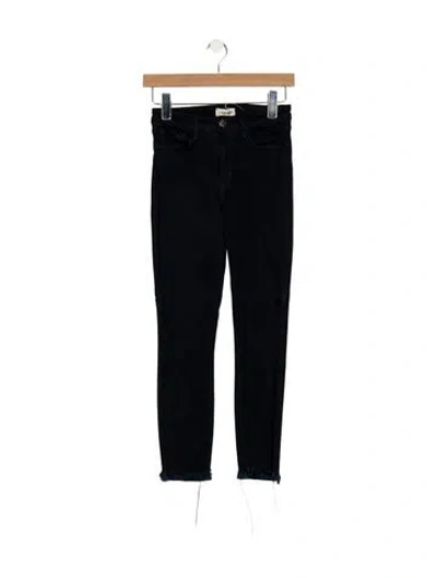 Pre-owned L'agence High-rise Skinny Leg Jeans In Blue