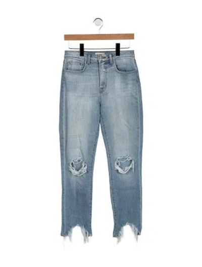 Pre-owned L'agence High-rise Skinny Leg Jeans In Blue