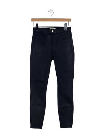 Pre-owned L'agence High-rise Skinny Leg Jeans In Blue