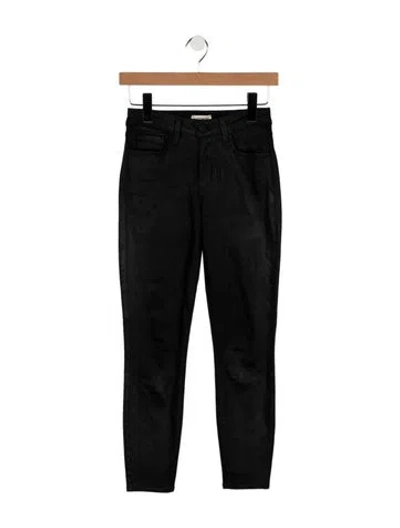 Pre-owned L'agence High-rise Skinny Leg Jeans In Blue