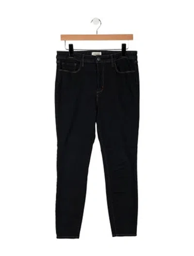 Pre-owned L'agence High-rise Skinny Leg Jeans In Blue