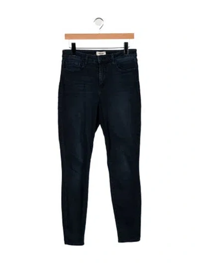 Pre-owned L'agence High-rise Skinny Leg Jeans In Blue