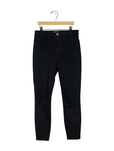 Pre-owned L'agence High-rise Skinny Leg Jeans In Blue