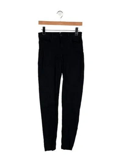 Pre-owned L'agence High-rise Skinny Leg Jeans In Blue