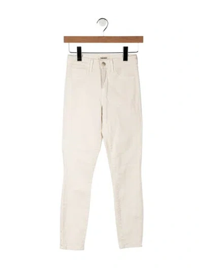 Pre-owned L'agence High-rise Skinny Leg Jeans In Multi