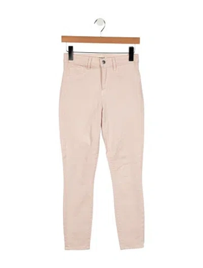 Pre-owned L'agence High-rise Skinny Leg Jeans In Neutral