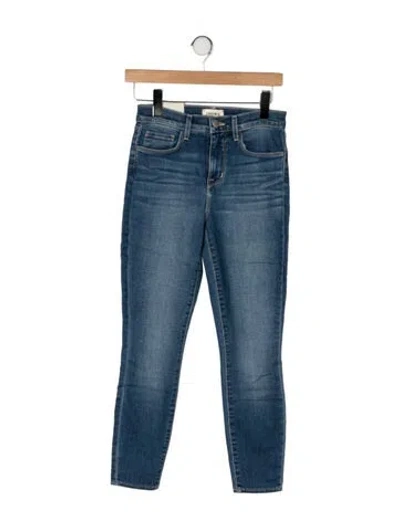 Pre-owned L'agence High-rise Skinny Leg Jeans W/ Tags In Blue