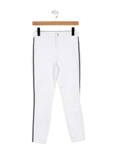 Pre-owned L'agence High-rise Skinny Leg Jeans In White