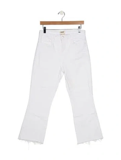 Pre-owned L'agence High-rise Straight Leg Jeans In Blue