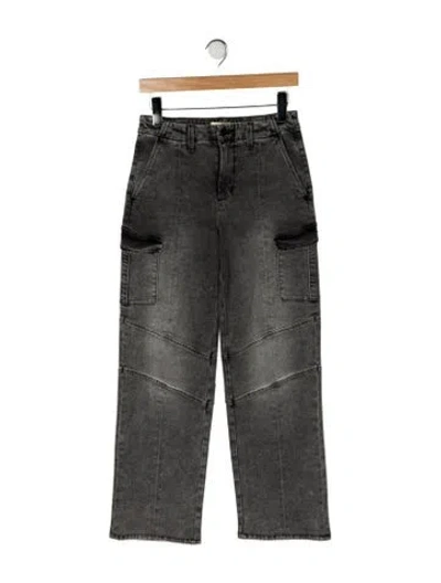 Pre-owned L'agence High-rise Straight Leg Jeans In Green