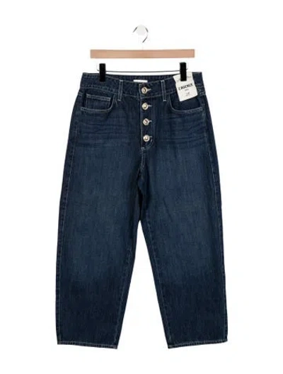Pre-owned L'agence High-rise Straight Leg Jeans W/ Tags In Blue