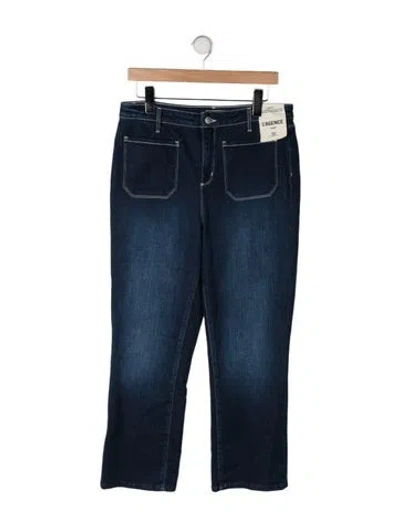 Pre-owned L'agence High-rise Straight Leg Jeans W/ Tags In Blue