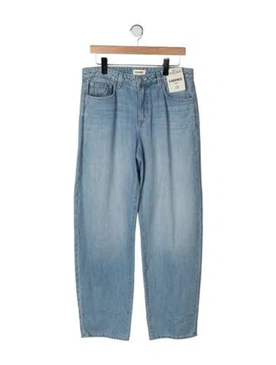 Pre-owned L'agence High-rise Straight Leg Jeans W/ Tags In Blue