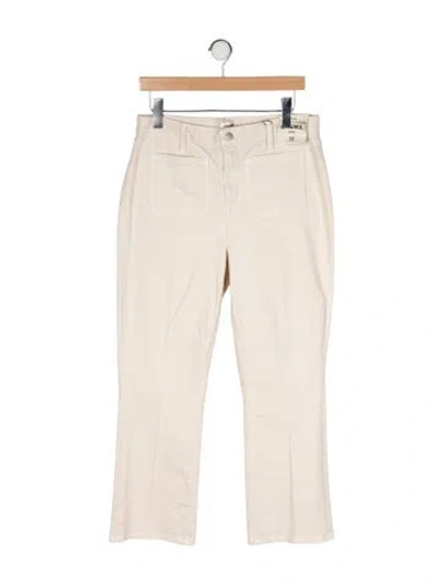 Pre-owned L'agence High-rise Straight Leg Jeans W/ Tags In Neutral