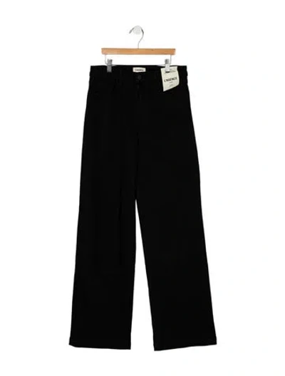 Pre-owned L'agence High-rise Wide Leg Jeans W/ Tags In Black