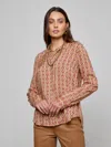 L'agence Holly Blouse In Multi