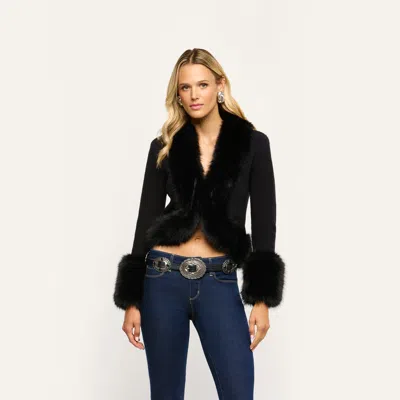 L'agence Irma Cardigan In Black