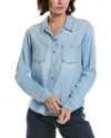 L'agence Isla Denim Shirt In Blue