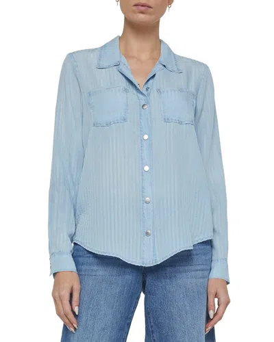 L'agence Isla Shirt In Blue