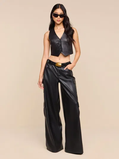 L'agence Isolde Cargo Pant In Black