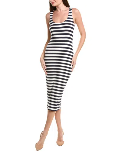 L'agence Ivanna Midi Tank Dress In White