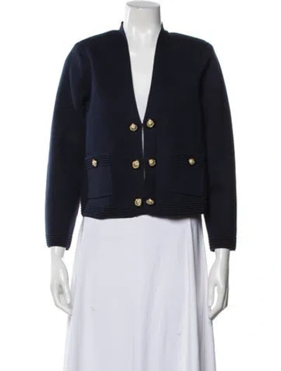 Pre-owned L'agence Jacket In Blue