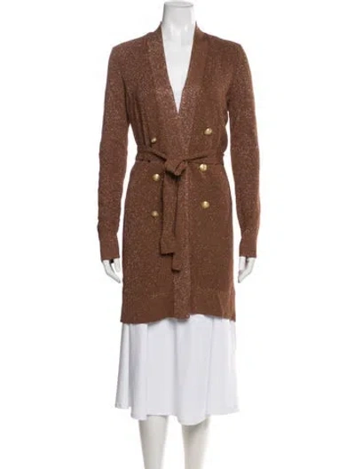 Pre-owned L'agence Jacket In Brown