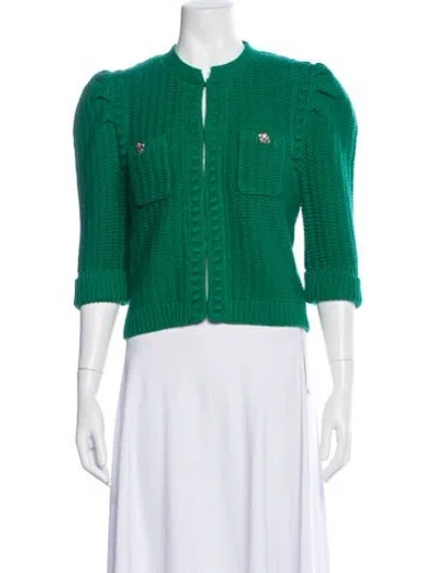 Pre-owned L'agence Jacket In Green