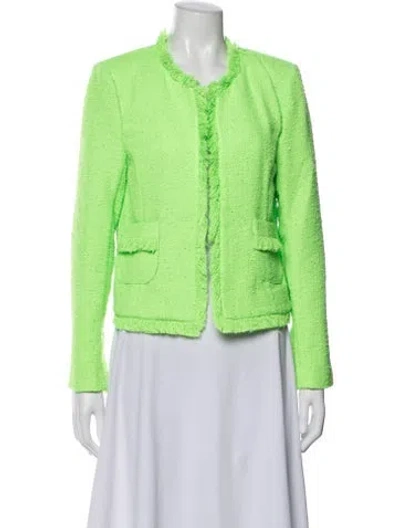 Pre-owned L'agence Jacket In Green