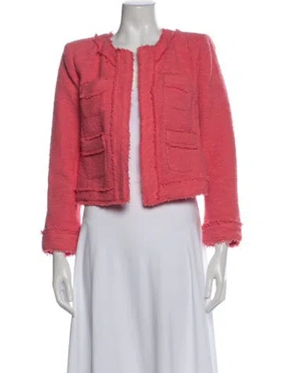 Pre-owned L'agence Jacket In Pink