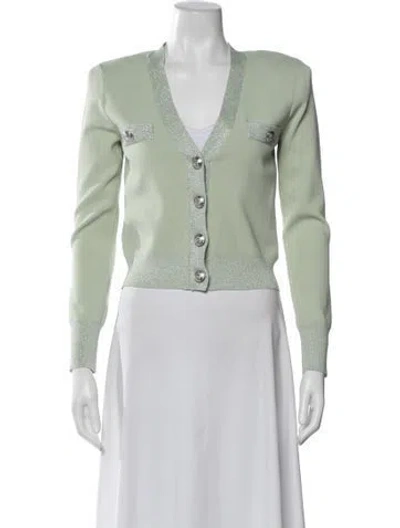 Pre-owned L'agence Jacket W/ Tags In Green/metallic