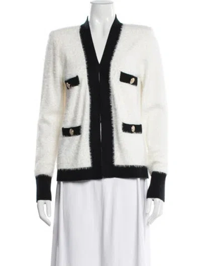 Pre-owned L'agence Jacket In White