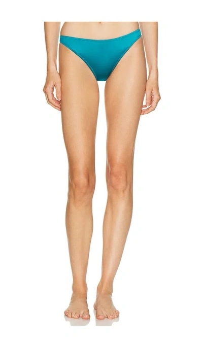 L'agence Jean Scoop Front Bikini Bottom In Blue