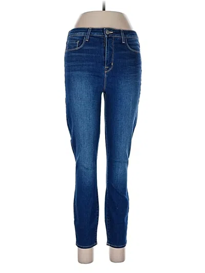 Pre-owned L'agence Jeans In Blue