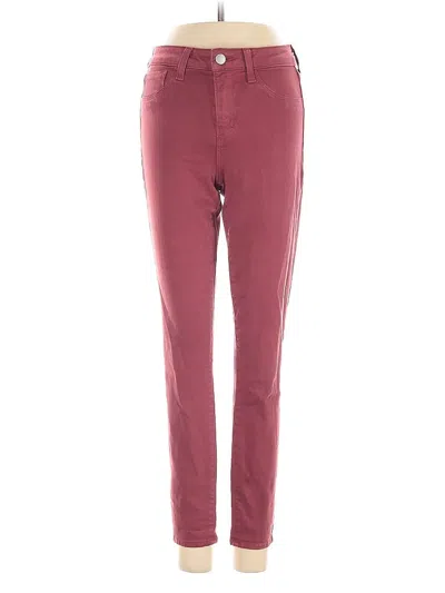 Pre-owned L'agence Jeans In Burgundy