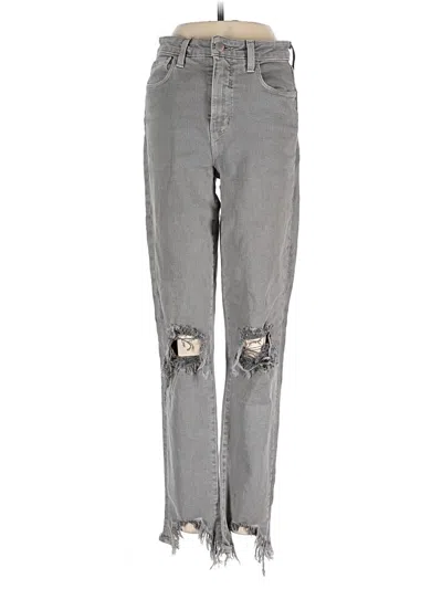 Pre-owned L'agence Jeans In Gray