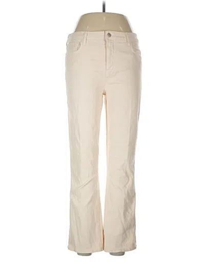 Pre-owned L'agence Jeans In Ivory