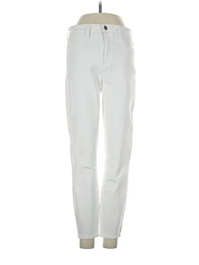 Pre-owned L'agence Jeans In Ivory