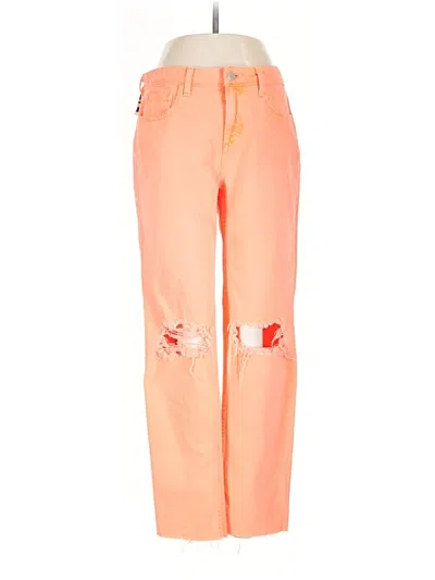 Pre-owned L'agence Jeans In Orange